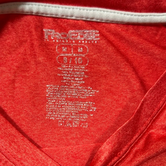 San Diego State University Aztecs Pullover Performance Red Tee Shirt Boys 8 / 10 - Picture 2 of 3